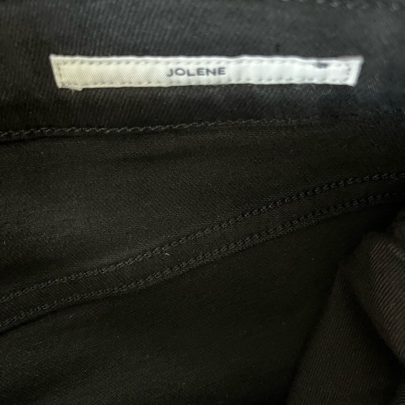 Citizens of Humanity Jolene in black plush - Picture 3 of 11